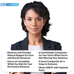 GumGuard suitable for implant patients and denture wearers