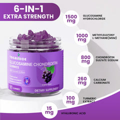 Ingredient highlights: Glucosamine Chondroitin MSM Turmeric Hyaluronic Acid Vitamin D3