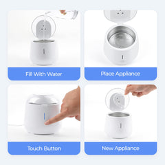 Durable ABS and SUS 304 materials with intelligent chip control