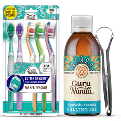 Butter on Gums Softex bristle toothbrush for gentle cleaning
