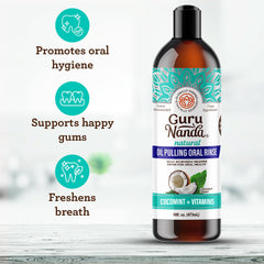 CocoMint oil pulling 16 oz bottle