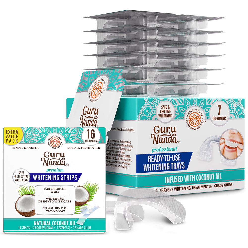 GuruNanda Double Bright Smile Kit packaging