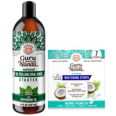 GuruNanda Glow Up Bundle packaging display