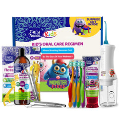 Full GuruNanda Kids Oral Care Regimen Kit
