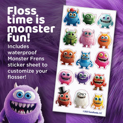 Waterproof Monster Frens stickers for decorating