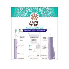 Packaging for GuruNanda Lion & Lamb Kit 2.0 lavender edition