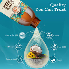 Box opened to reveal bottles and tongue scraper