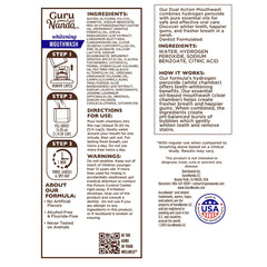 Wild Mint flavor label close-up on bottle