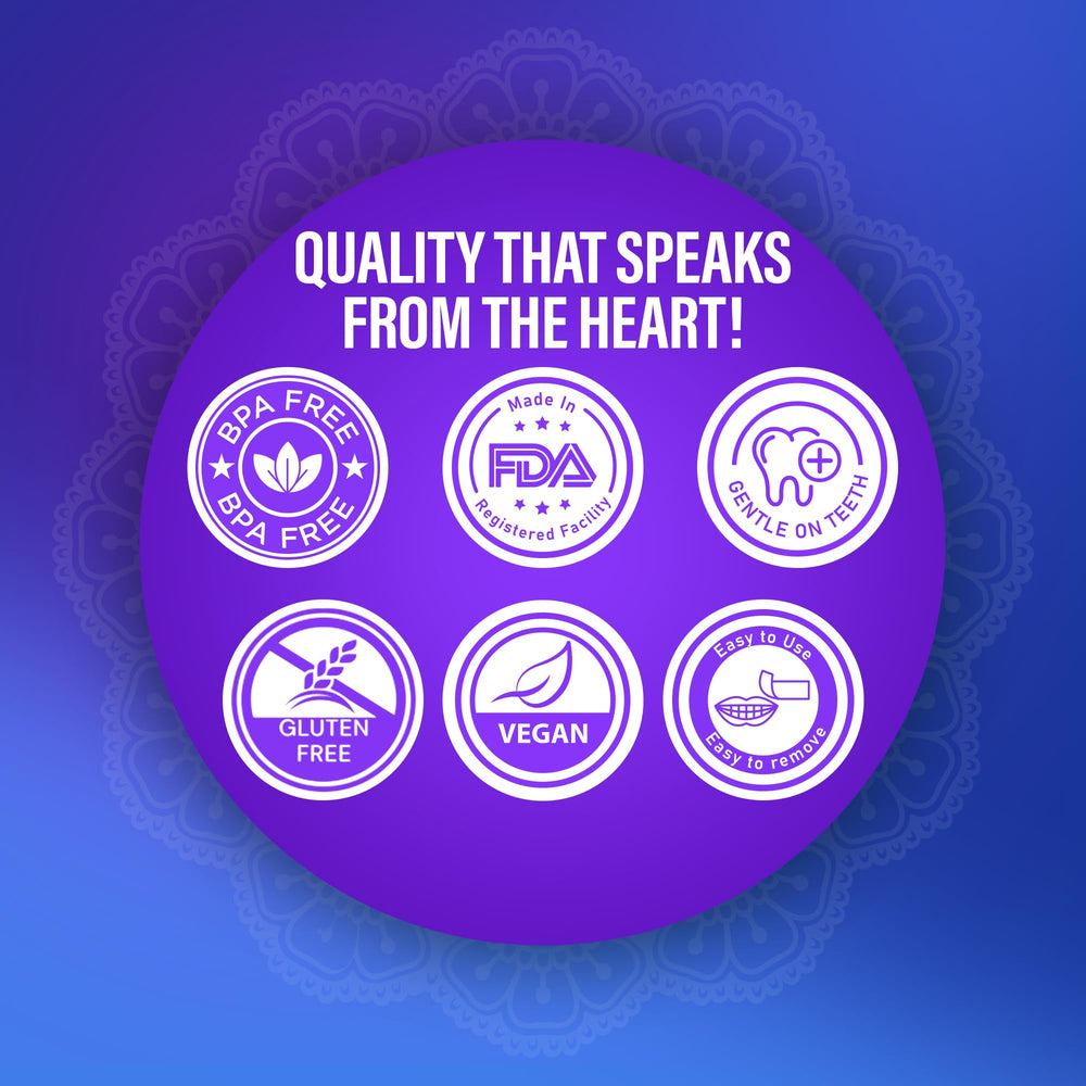 Gentle whitening formula for sensitive smiles