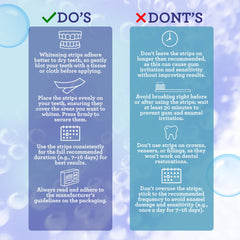 Brand badge with coconut imagery and whitening theme