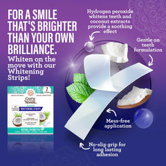 Whitening strips for whitening and brightening teeth