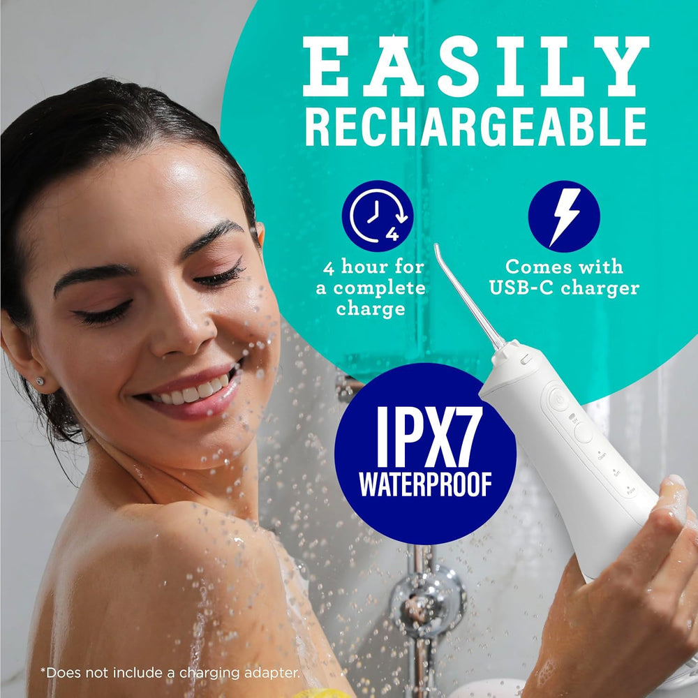 IPX7 waterproof rating for shower use