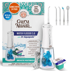 GuruNanda Water Flosser 3.0 with UV Mode