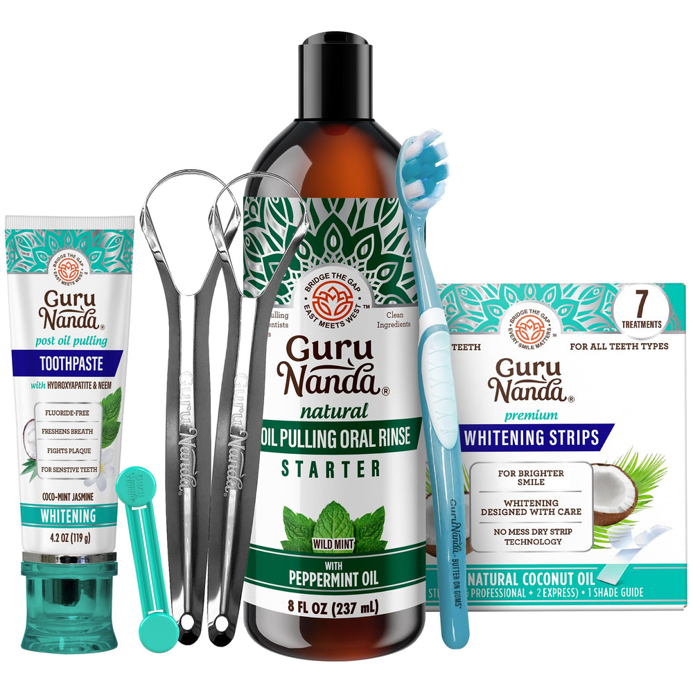 GuruNanda Whitening & Fresh Breath Bundle packaging