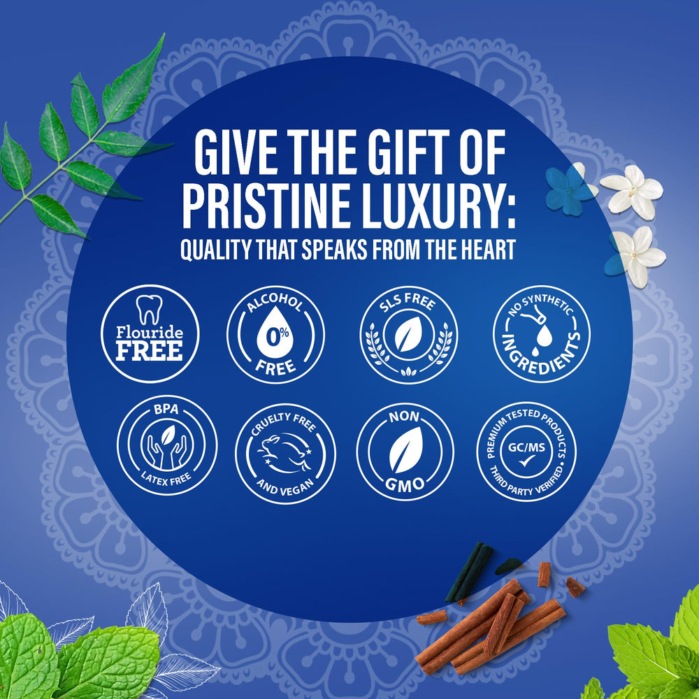 Whitening oil pulling sachets pack (7 sachets)