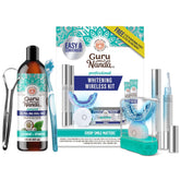 GuruNanda Whiter Smile Wellness Bundle LED kit packaging.