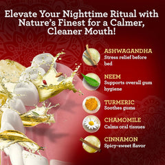 Swish usage demonstrating 10-15 ml oil pulling