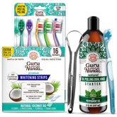 GuruNanda Butter on Gums toothbrush with smooth-ended bristles