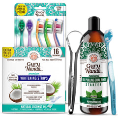 GuruNanda Butter on Gums toothbrush with smooth-ended bristles