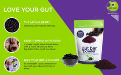 Fine aronia berry powder texture