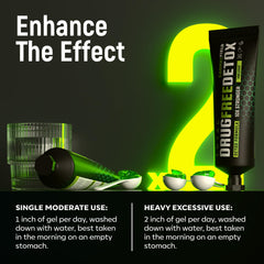 Gut detox repair plant-based formula illustration