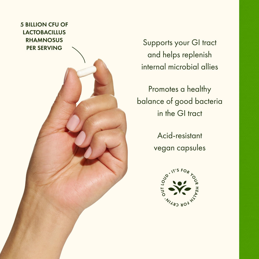 Gut flora support with NutraFlora FOS prebiotic