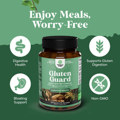 Gut health and digestion support bottle