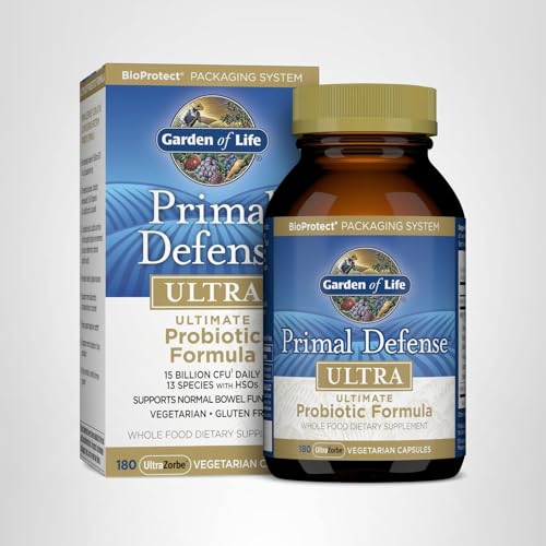Digestive health educational infographic with probiotics