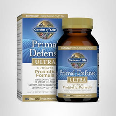 Digestive health educational infographic with probiotics
