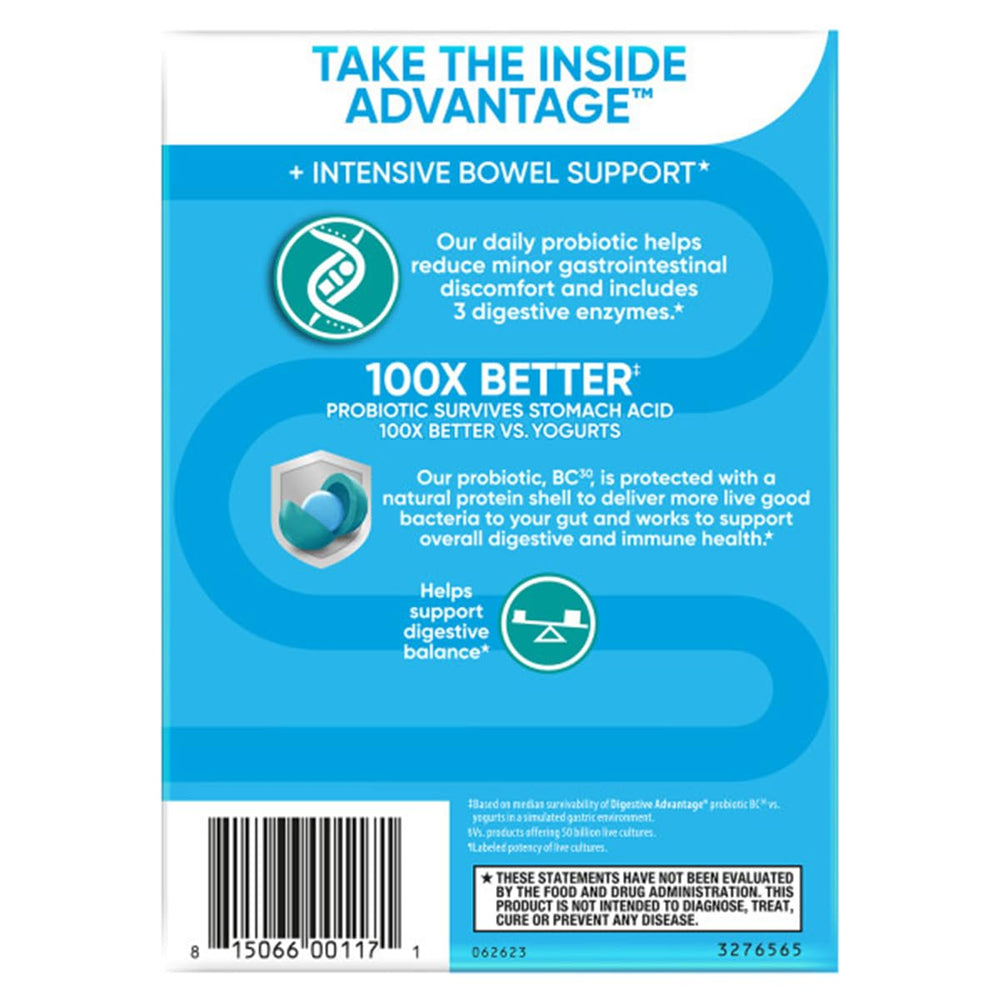 Gut health and immune support probiotic illustration