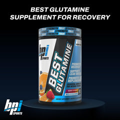 Graphic linking gut health and muscle recovery