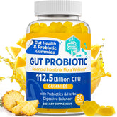 Bottle of Gut Health Probiotic Gummies containing 60 count