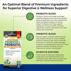 Graphic representing gut and immune health