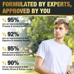 Probiotic supporting gut health and immune system for men