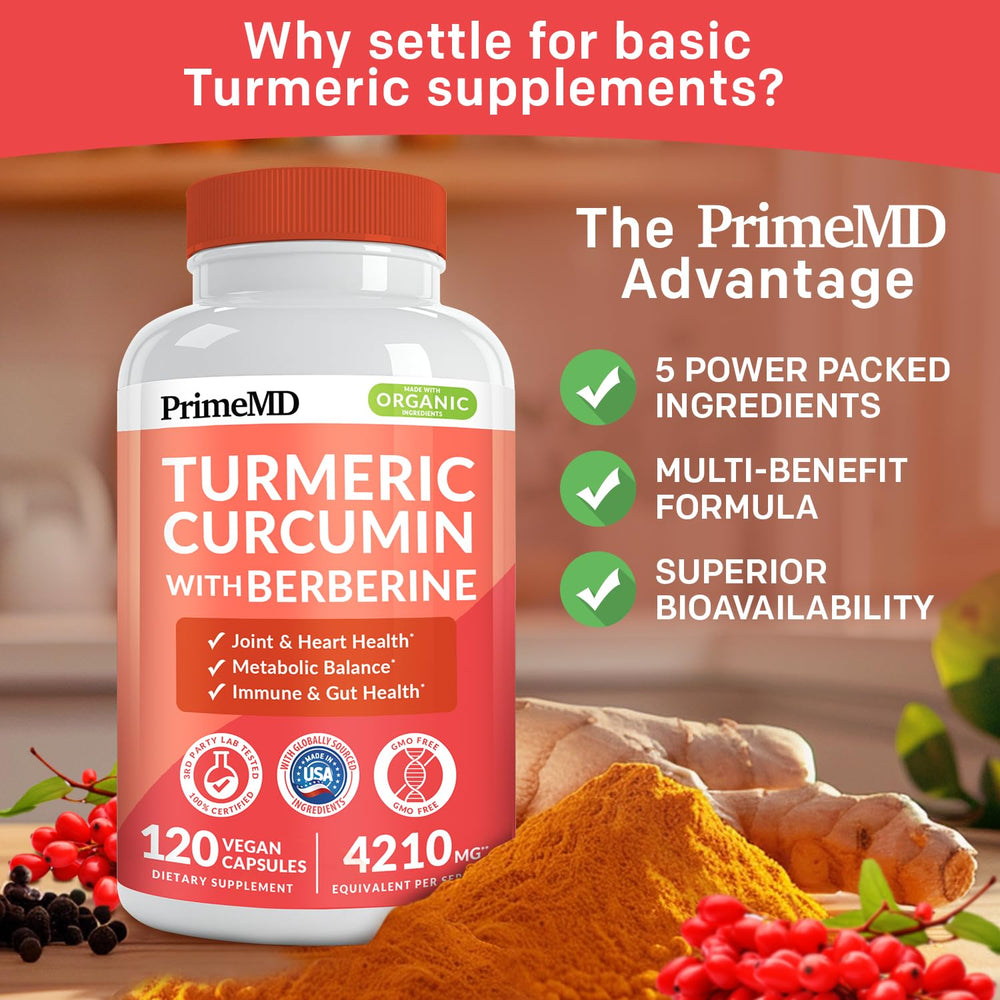 Gut-support turmeric-ginger-berberine-cinnamon capsules