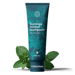 Gutology wild mint toothpaste 120ml front view