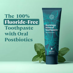 Gutology wild mint toothpaste 120ml packaging