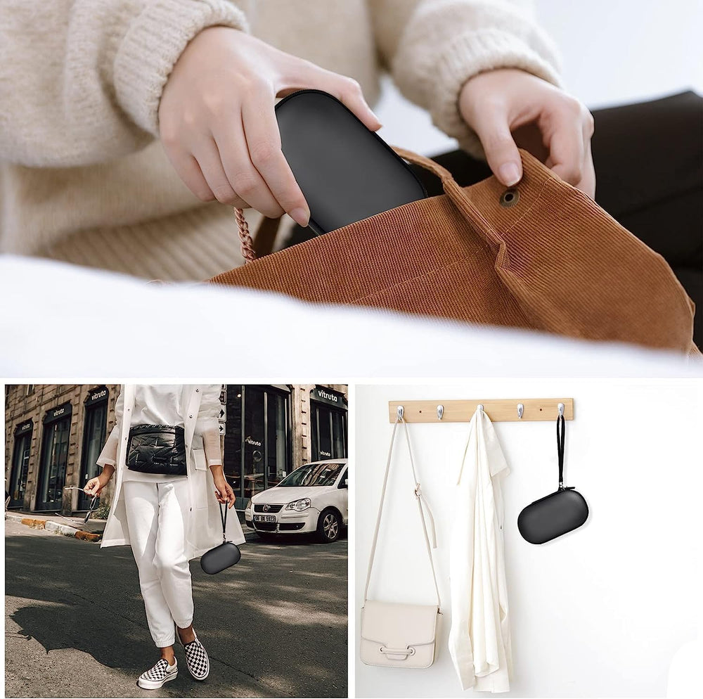 Black GWCASE 2 in 1 case with hand strap for easy carrying