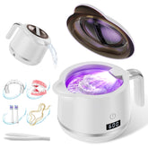 GYNHD Ultrasonic Retainer Cleaner porcelain white front view