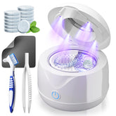 GYREUNI ultrasonic retainer cleaner device on a white background