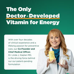 H-PROOF founder Dr. Linda J. Kaplan MD image highlights doctor-developed energy