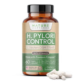 Bottle of H Pylori Control with Pylopass capsules