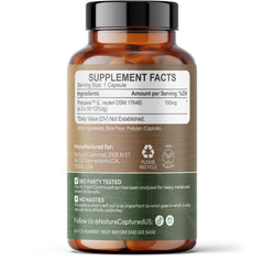 Time Health H Pylori Control product label showing ingredients