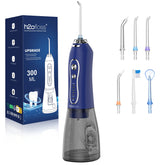 H2ofloss dark blue water dental flosser with 300 ml tank