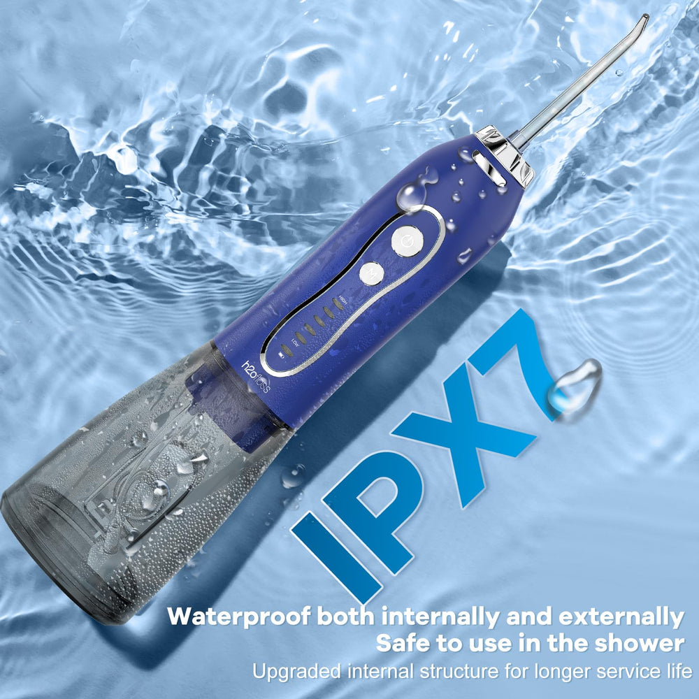IPX7 waterproof feature highlighted