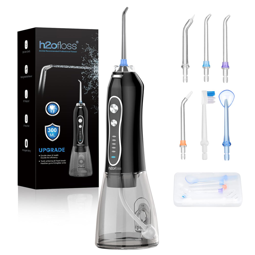 H2ofloss Water Dental Flosser with 300ml tank