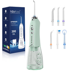 H2ofloss Water Flosser Green front view