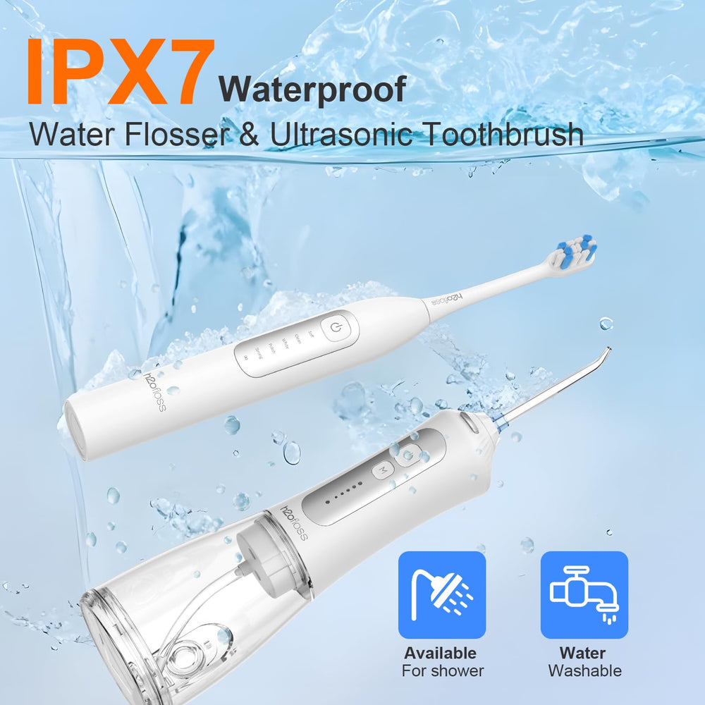 5 water flosser nozzles for braces and periodontal care