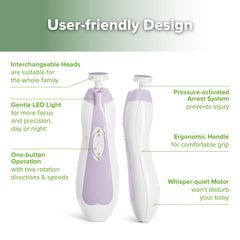 Haakaa 360° baby toothbrush lavender color