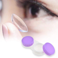 Leakproof screw lid on HAHIYO contact lens case